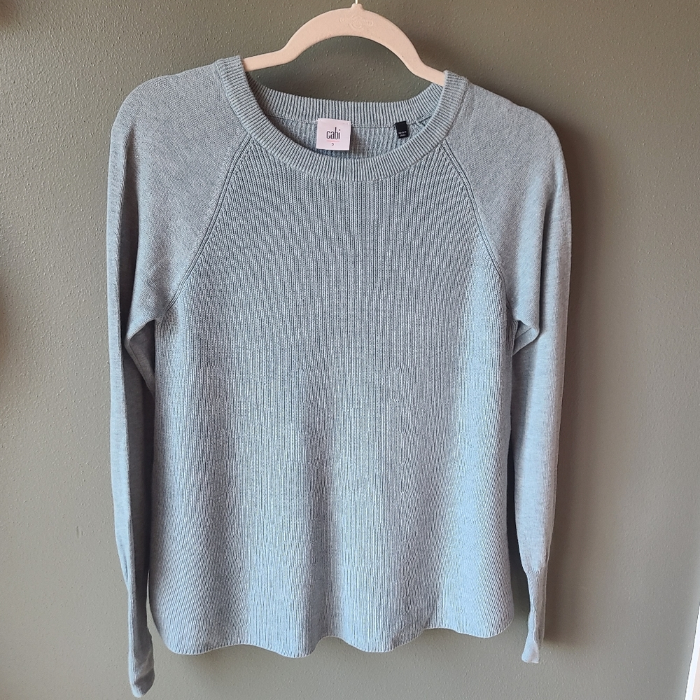 Cabi Swing Sweater in Blue, Size Small